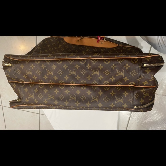 Louis Vuitton Travel Bag M41392 Alize 2 Poches Brown Monogram. - Picture 11 of 12